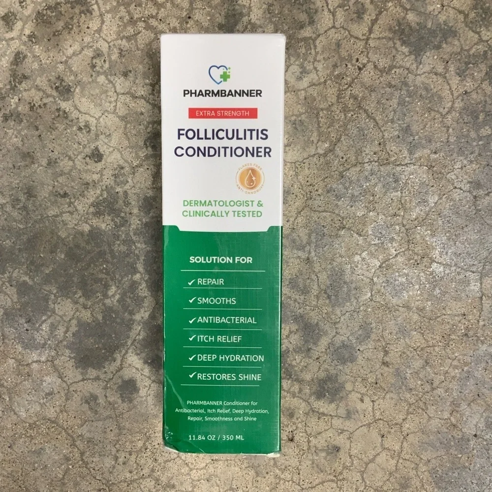 New in box‎ Pharmbanner Folliculitis Conditioner 11.84 oz